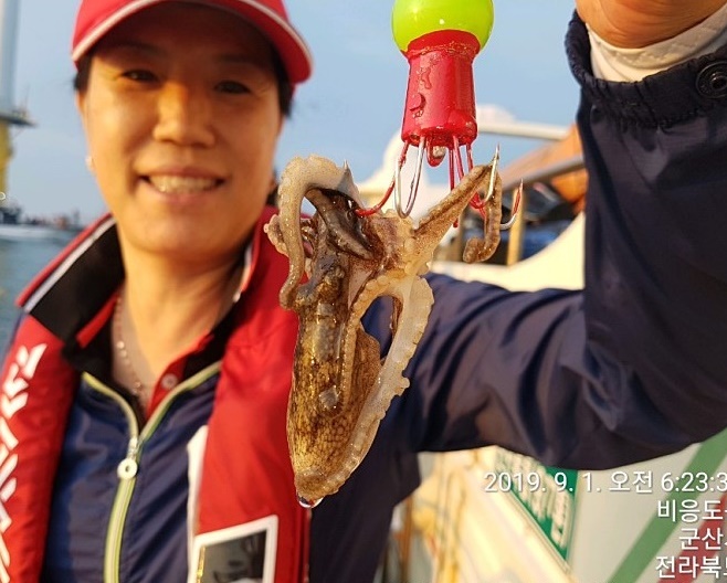 쭈꾸미금어기끝나고 첫 출조~~~